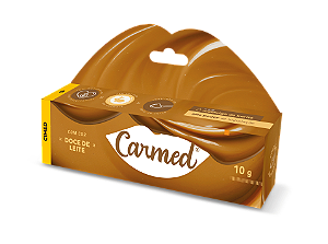 Carmed Doce de Leite Hidratante Labial Com Cor 10G - CIMED