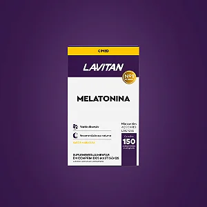 Lavitan Melatonina Maracujá 150 caps. - CIMED