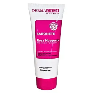 SABONETE FACIAL ROSA MOSQUETA 100ML - DERMACHEM