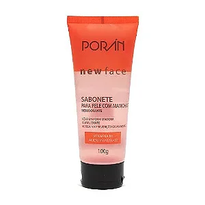 Sabonete Líquido Facial New Face Porán – Uniformizador de Tom e Antimanchanas - 100g