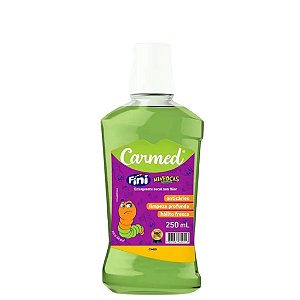 Enxaguante Bucal Carmed Fini Minhocas com Flúor 250ml - Cimed