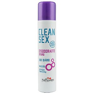 Desodorante Intimo Aerosol Clean Sex (Algodão 100ML) HotFlowers