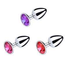 Plug anal Luxo P De Aço- Importado