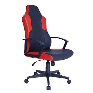 Cadeira Gamer Presidente Giratória Ergonômica Reclinável Vermelha