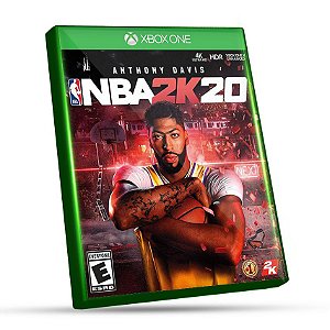 NBA 2K20 - Xbox One - Código 25 Dígitos e Mídia Digital