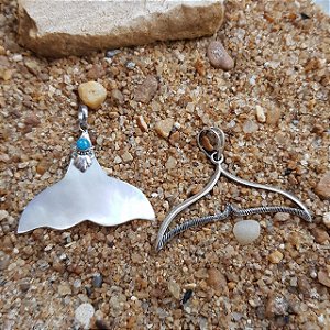 Pingente de Prata Rabo de Sereia