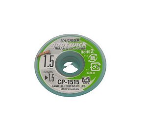 Malha de solda Dessoldadora GOOTWICK ORIGINAL 1.5mm CP- 1515  1,5 Mm Reballing Bga