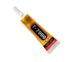 COLA  ADESIVA T7000 15ML COLA PRETA TELA TOUCH REPARO CELULAR