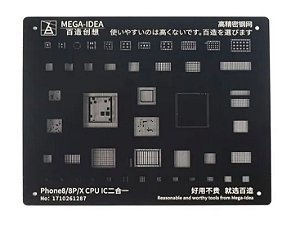 Stencil Reballing bga Black Idea Black iPhone 8 8plus X