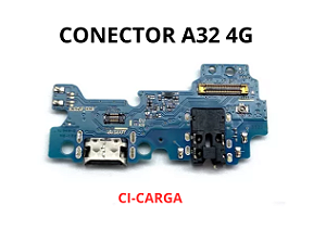 PLACA CONECTOR DE CARGA A32 5G DOCK A326 COM MICROFONE E CI DE CARGA R -  CITYCELL COMPONENTES