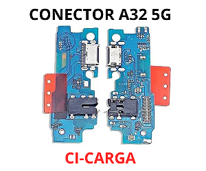 PLACA CONECTOR DE CARGA A32 5G DOCK A326 COM MICROFONE E CI DE CARGA RAPIDA