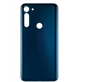 TAMPA TRASEIRA MOTO G8 POWER XT2041 AZUL