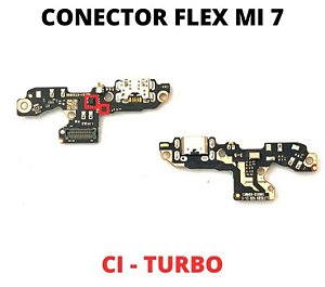 PLACA CONECTOR DE CARGA XIAOMI MI 7 COM CI TURBO MI7