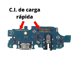 PLACA DE CARGA DOCK CONECTOR A14 4G M14 ( A145F M ) TURBO