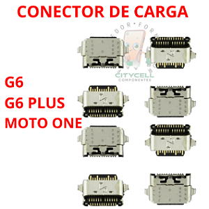 CONECTOR DE CARGA TIPO C G6 PLUS - MOTO ONE   XT1925 XT1926
