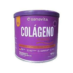 Colágeno Hidrolisado Verisol Frutas Tropicais Sanavita 150g