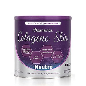 Colágeno Skin Sanavita Neutro 300g
