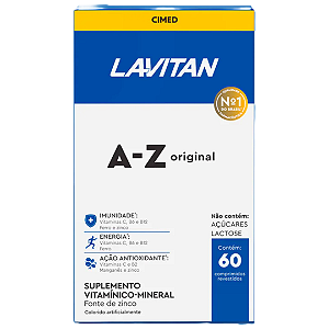 Lavitan A-Z com 60 Comprimidos