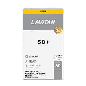 Lavitan Sênior Vitalidade Com 60 Comprimidos