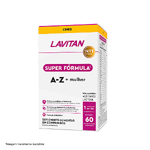 Lavitan 5g Multivitamínico Mulher 60 Comprimidos Oferta