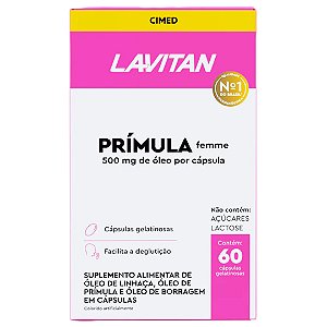 Lavitan Prímula Femme 60 Cápsulas