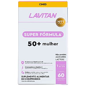 Lavitan Super Formula 50+ Mulher C/60 Cpr Revestidos