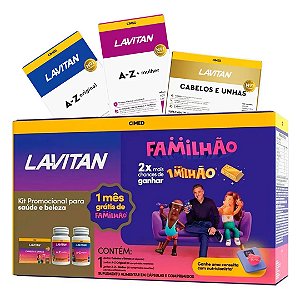 Lavitan Familhão Cabelos E Unhas A-z Mulher E Original Cimed