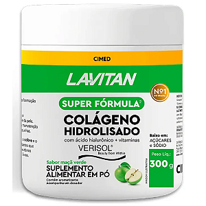 Lavitan Colágeno Hidrolisado Verisol Maçã Verde 300g Cimed
