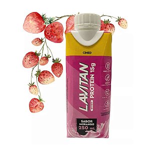 Lavitan Whey Protein 15g  Zero Lactose  Bcaa Cálcio 250ml
