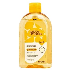 Shampoo Glicerina Bebê Recém Nascido João E Maria 400ml