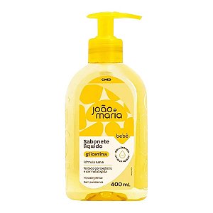 Cimed João e Maria Bebê Sabonete Líquido Glicerina 400ml
