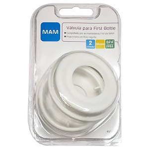 2un Válvula MAM para Mamadeira First Bottle