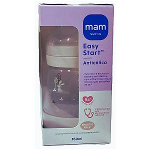 Mamadeira Mam Easy Start Neutra 160ml 0+ meses