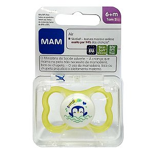 Chupeta Mam Air 6+ Meses Unitaria Neutra