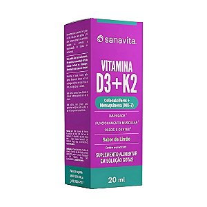 Vitamina D3+K2 Sanavita 20 ml