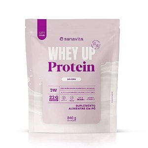 Whey UP Protein Sanavita Sabor Neutro 840g