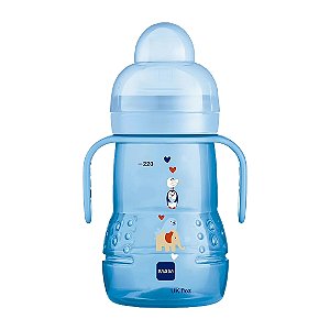 Copo De Treinamento Mam Azul Transição 220ml