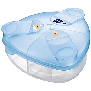 Porta Leite em pó MAM Milk Powder Box Azul