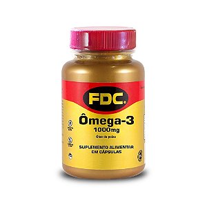 FDC Ômega 3 1000mg 140 Cápsulas Importado USA
