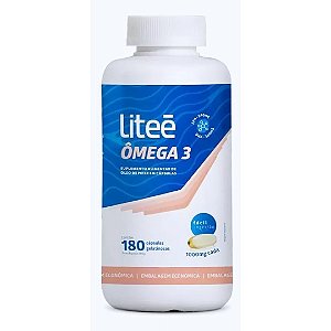 Liteé Ômega3 1000mg 180 Cápsulas Softgel