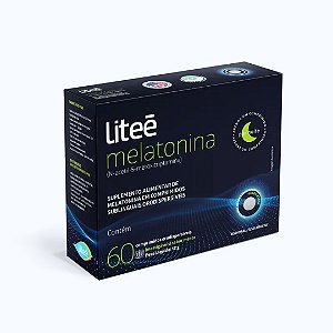 Liteé Melatonina 60 Comprimidos Mastigáveis Menta