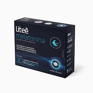 Liteé Melatonina 30 comp Mastigáveis Menta