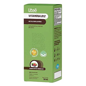 Litee Vitamina B12 Metilcobalamina Em Gotas 30ml