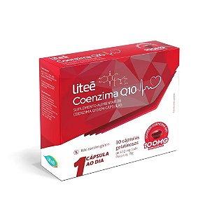 Liteé Coenzima Q10 100mg 30 Cápsulas