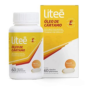 Liteé Óleo de Cártamo 60 Cápsulas Gelatinosas