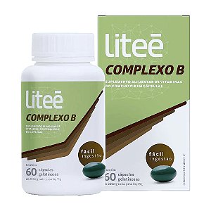 Liteé Complexo B Liteé  60 Cápsulas Softgel