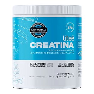 Liteé Creatina Monohidratada 100% Pura 300g
