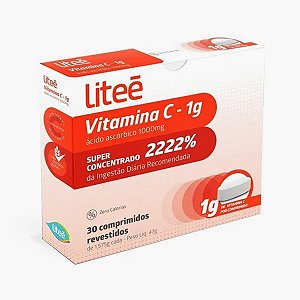 Liteé Vitamina C 1g 30 comp