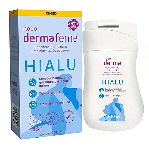 Sabonete Líquido Íntimo Dermafeme Hialu 100ml Cimed