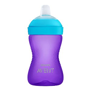 Copo De Transição Bico Macio Roxo 9m+ 300ml Philips Avent